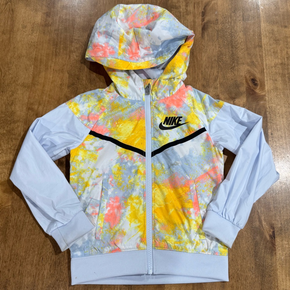 Nike Sportswear Windrunner Tie-Dye Toddler, Size XS (4)
